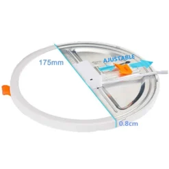 Downlight / Plafón Led KRAMFOR EPISTAR 15W Ajustable, Triac regulable