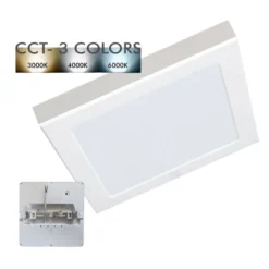 Downlight / Plafón Led KUB, 18W, LUMILED Chip, CCT ajustable