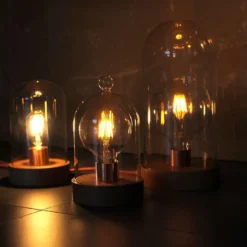 Fanal decorativo LED BELL JAR 220, 8W, regulable