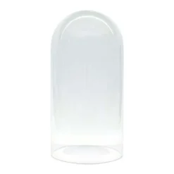 Fanal de cristal Ø15 altura 30cm