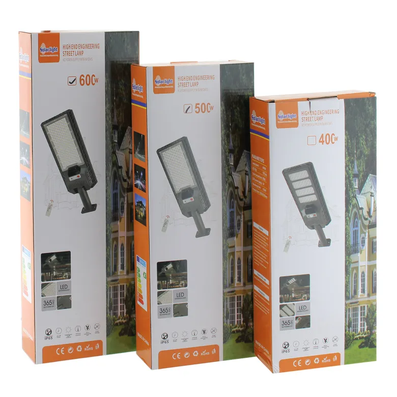 Farola LED Solar BASIC 100W, 3,7V / 2400mAH