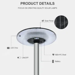 Farola LED Solar URBAN UFO 600W