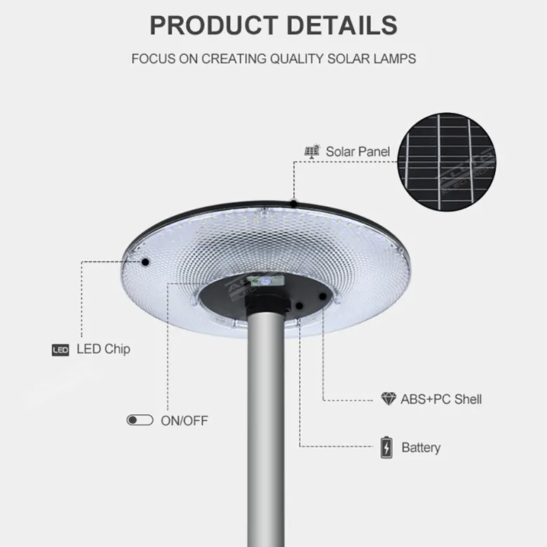 Farola LED Solar URBAN UFO 600W