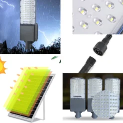 Farola LED Solar URBAN 300W, 3,2V / 20000mAH