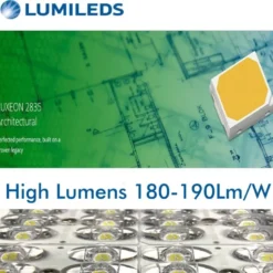 Farola Led URBAN Lumiled, 100W, 150lm/w
