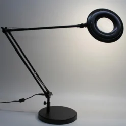 Flexo Led BRESSLO LUPA articulado, negro
