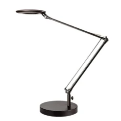 Flexo Led BRESSLO LUPA articulado, negro