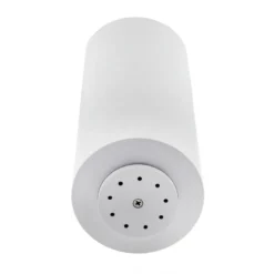 Florón redondo blanco, Ø100x260mm