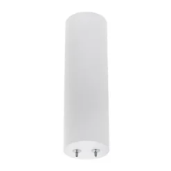 Florón redondo blanco, Ø75x250mm