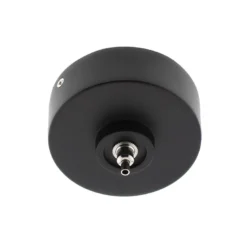 Florón redondo negro, Ø75mm, Ø3mm