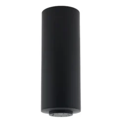 Florón redondo negro, Ø100x260mm