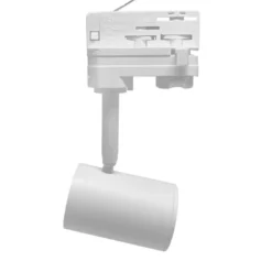 Foco carril LED RAIL COOK, 7W, blanco, trifásico