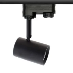 Foco carril LED RAIL COOK, 7W, negro, trifásico