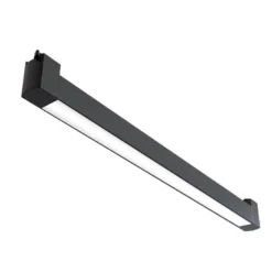 Foco carril LINEAL NING RAIL 600, 24W, negro