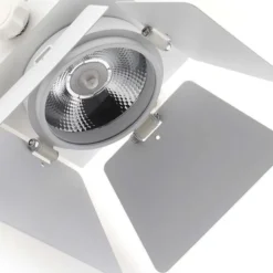 Foco carril Monofásico CINEMA chip CREE led, blanco, 35W