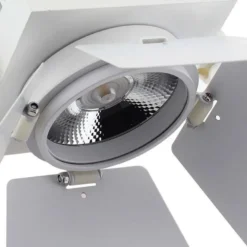 Foco carril Monofásico CINEMA chip CREE led, blanco, 35W
