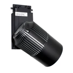 Foco carril Monofásico CRONOLUX Chip CREE led,, negro, 35W