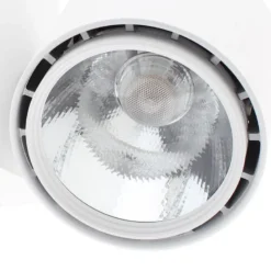 Foco carril Monofásico DOMO chip CREE led, blanco, 20W