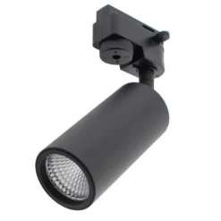 Foco carril Monofásico mini CRONOLUX RAIL LED negro 9W