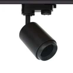 Foco carril Monofásico mini CRONOLUX RAIL LED negro 12W, CRI>90