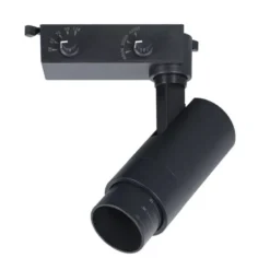 Foco carril Monofásico PIKE RAIL LED 3-5-7-9-12W, 3CCT, 15º-60º, negro
