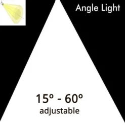Foco carril Monofásico PIKE RAIL LED 3-5-7-9-12W, 3CCT, 15º-60º, negro