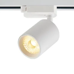 Foco carril Monofásico PIKE RAIL LED blanco 10W, 5-CCT, Triac regulable