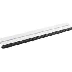 Foco carril SNOW SLIM 378mm Basculante 48V, 18W, 24º, blanco