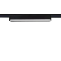 Foco carril SNOW SLIM 378mm 48V, 18W, 90º, negro