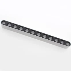 Foco carril SNOW SLIM 252mm 48V, 12W, 24º, UGR16, blanco