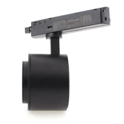 Foco carril Trifásico ROMA, 40W-26W, negro, regulable 24º-60º, UGR13, CCT
