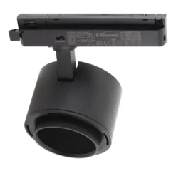Foco carril Trifásico ROMA, 40W-26W, negro, regulable 24º-60º, UGR13, CCT