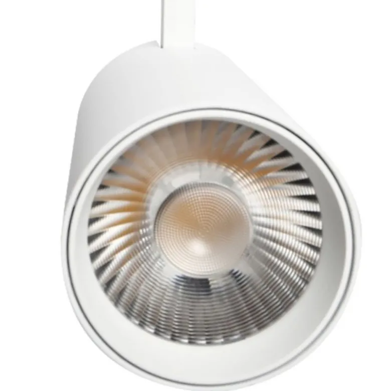 Foco carril Trifásico SAMOS, 40W-26W, blanco, 24º-60º, UGR13, CCT