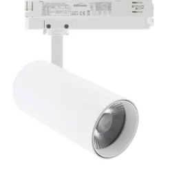 Foco carril Trifásico SAMOS, 40W-26W, blanco, 24º-60º, UGR13, CCT