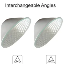 Foco carril Trifásico SAMOS, 40W-26W, blanco, 24º-60º, UGR13, CCT