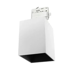 Foco de carril blanco PROLUX Rail Housing Square 110