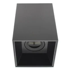 Foco de carril negro PROLUX Reail Housing Square 110