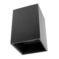 Foco de carril negro PROLUX Reail Housing Square 110