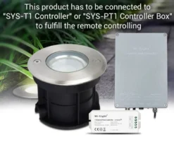 Foco empotrable FOKUA LED 5W, RGB+CCT, SYS-T1