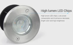 Foco empotrable FOKUA LED 5W, RGB+CCT, SYS-T1