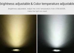 Foco empotrable FOKUA LED 9W, RGB+CCT, SYS-T1