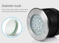 Foco empotrable FOKUA LED 9W, RGB+CCT, SYS-T1