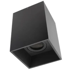 Foco LED Carril Trifásico Negro PROLUX Rail Housing Square 135