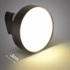 Foco LED KAST carril monofásico, 24W, negro