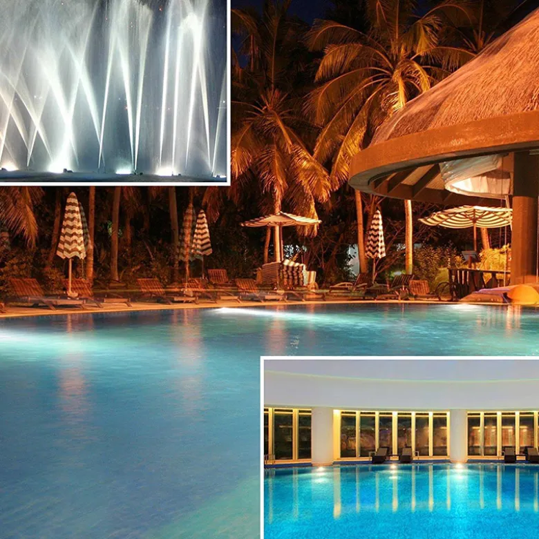 Foco Led sumergible Superficie JACUZZI LED DC12V, 12W, RGB, IP68