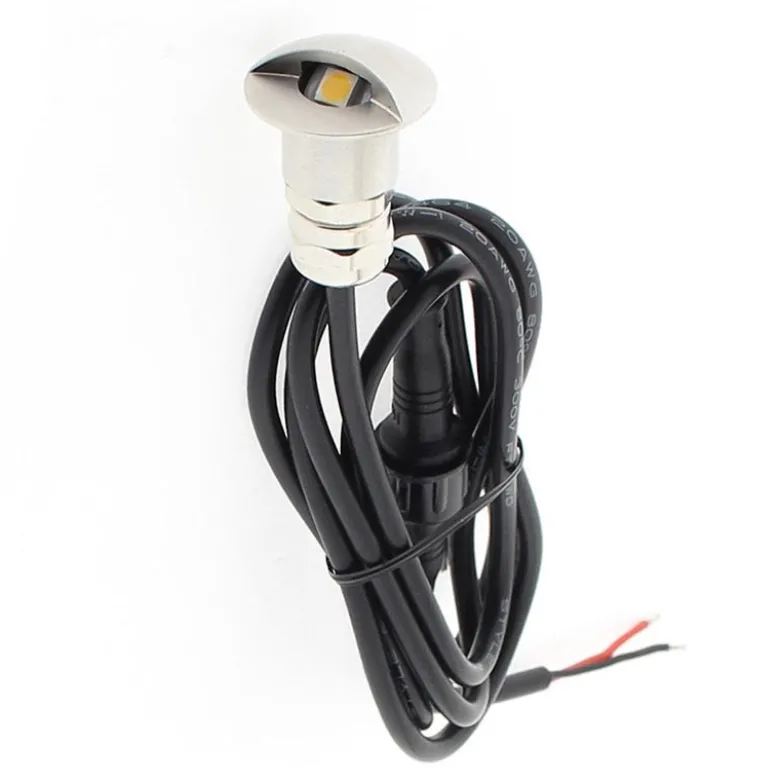 Foco POD LED 1W, IP67 Acero inox