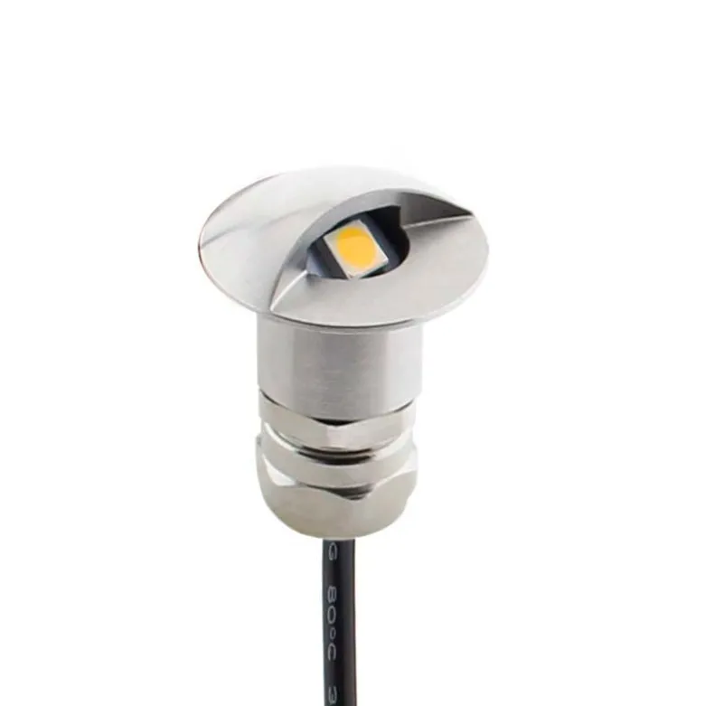 Foco POD LED 1W, IP67 Acero inox