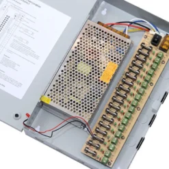 Fuente de alimentación DC12V/240W/20A BOX 18 puertos
