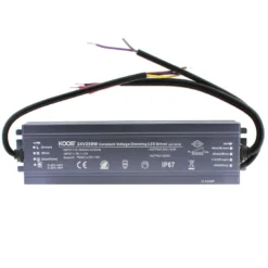 Fuente de alimentación DC24V/200W/8.3A, 0/1-10V, TRIAC, 5 en 1, IP67