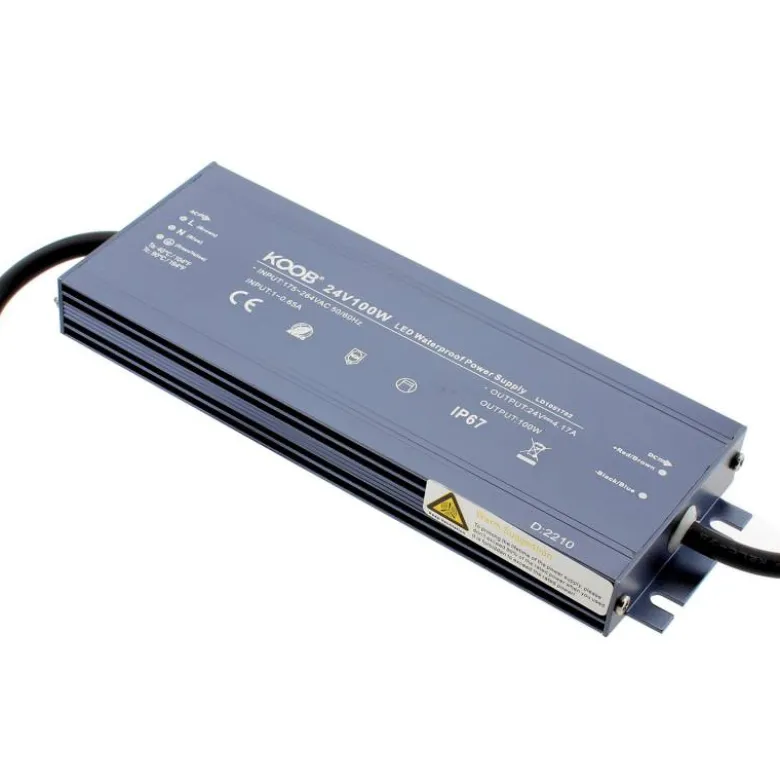 Fuente de alimentación IP67, DC24V/100W/4,17A